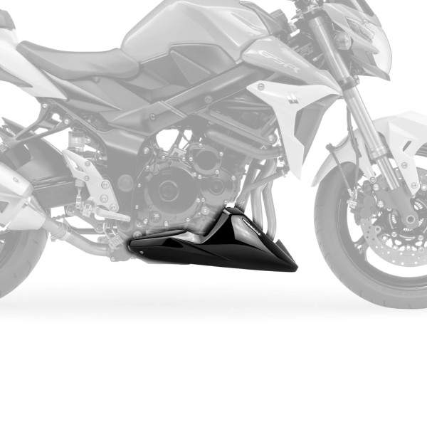 Pyramid Plastics Pyramid belly pan | gloss black | suzuki gsr 750 2011>2016
